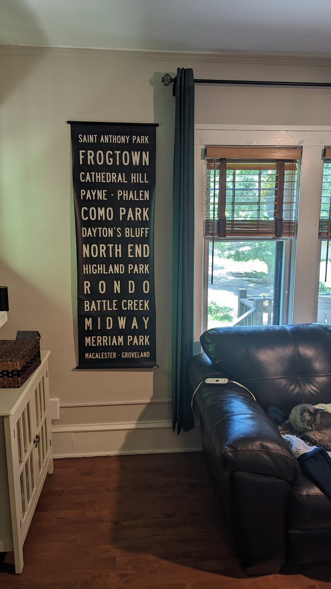 Fun little piece of art we commissioned to pay homage to our new neighborhood and other <a href="/cityofsaintpaul/">City of Saint Paul</a> neighborhoods past and present.