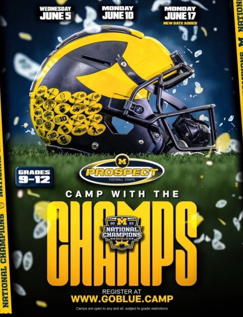 CooperTerwilli1's tweet photo. Thank you @aidanyoung_UM for the camp invite! @UMichFootball https://t.co/K48EhWgYym