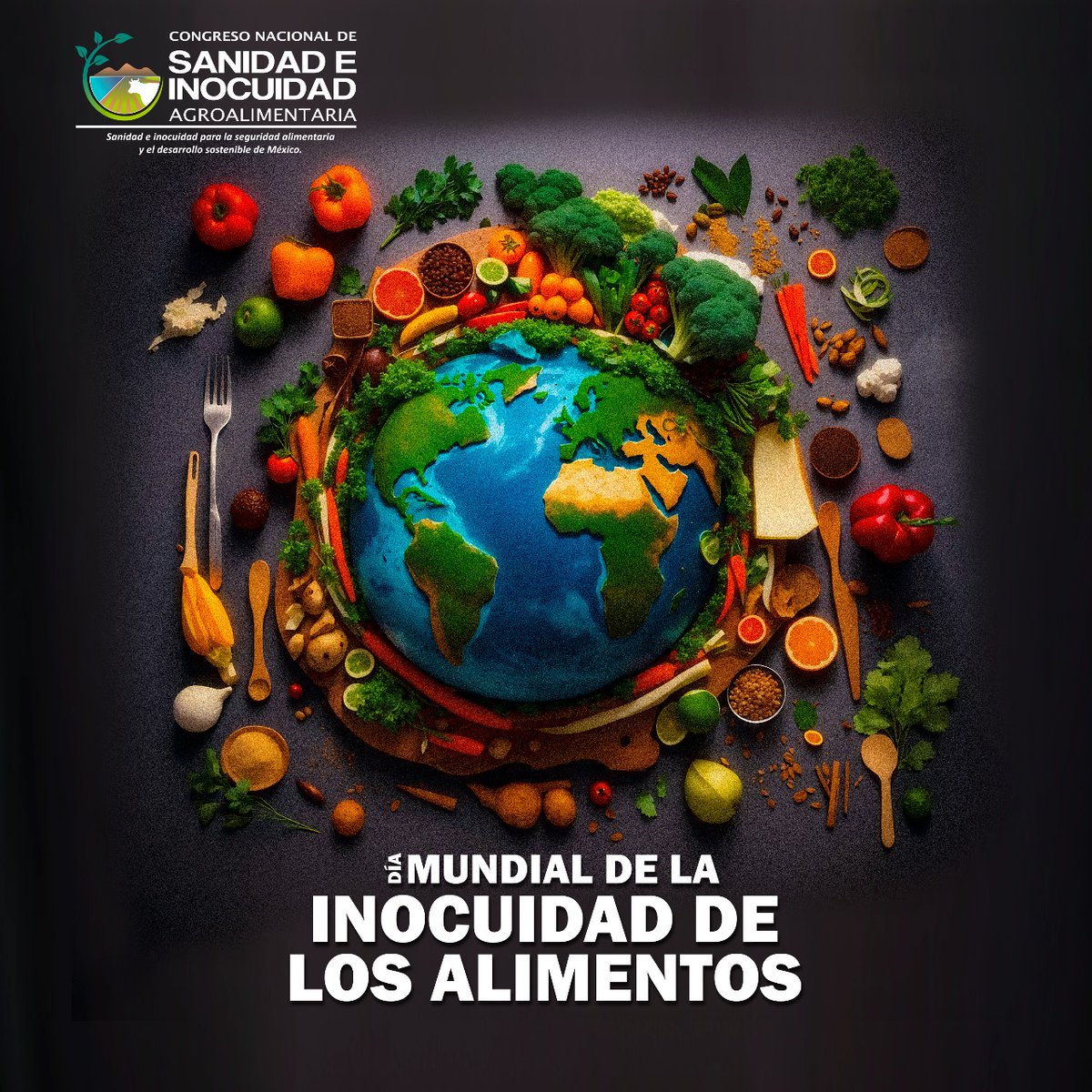 CongresoCNAgro's tweet photo. 🌟Hoy, más que nunca, cada uno de nosotros puede contribuir a un mundo más seguro. Al cuidar la inocuidad de los alimentos, protegemos nuestra salud y la de nuestras comunidades.🌍

👉Asegura tu acceso a la segunda Edición @CongresoCNAgro : Regístrate https://t.co/t1q7d3IP5Q https://t.co/NGuaqRkNLw