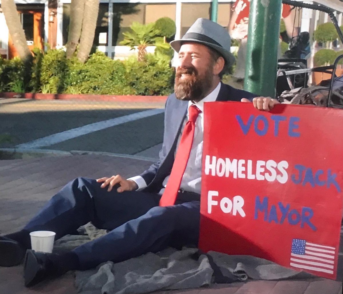 SomebodysMums's tweet photo. @AlanaJordan @whoisgreggarcia Homeless Jack for mayor forever ♥️
#FandomIsLife #NumberOneFan⭐️ https://t.co/DC1D7WKCxW