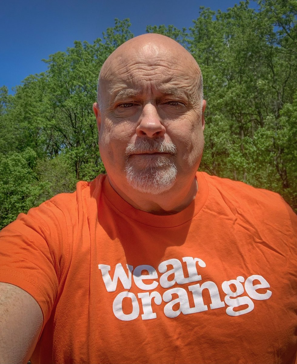 RepMarkPocan's tweet photo. Today is National Wear Orange Day. We #WearOrange to honor the lives lost to gun violence and demand common sense gun reforms. Enough is enough. https://t.co/ithYK7jxjS