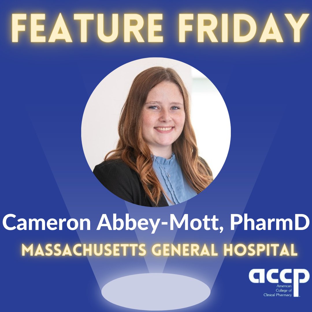 TxpPRN's tweet photo. #FeatureFriday🔦📷Cameron Abbey-Mott is a PGY2 SOT resident at Massachusetts General Hospital. Check out her literature review of daratumumab treatment in six highly sensitized SOT recipients on the blog this week! ✨ https://t.co/G7dKn188I2