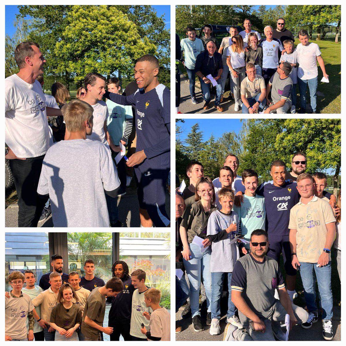 Florian_genton's tweet photo. Tournage magnifique #BeUnited 
🙏🙏🙏 @equipedefrance 🤩🤩
Bientôt @beinsports_FR https://t.co/HnsfbqJLYn