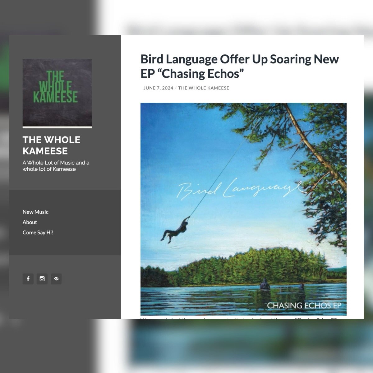 Knyvet (@knyvetpr) on Twitter photo The Whole Kameese on the "absolutely magical" new EP from Bird Language, a "beautiful wave of sound that was carefully and wonderfully constructed…”
⚡ thewholekameese.com/2024/06/07/bir…
<a href="/birdlanguageMA/">Bird Language</a> <a href="/TheWholeKameese/">The Whole Kameese</a> #NewMusicAlert The Whole Kameese on the "absolutely magical" new EP from Bird Language, a "beautiful wave of sound that was carefully and wonderfully constructed…”
⚡ thewholekameese.com/2024/06/07/bir…
<a href="/birdlanguageMA/">Bird Language</a> <a href="/TheWholeKameese/">The Whole Kameese</a> #NewMusicAlert