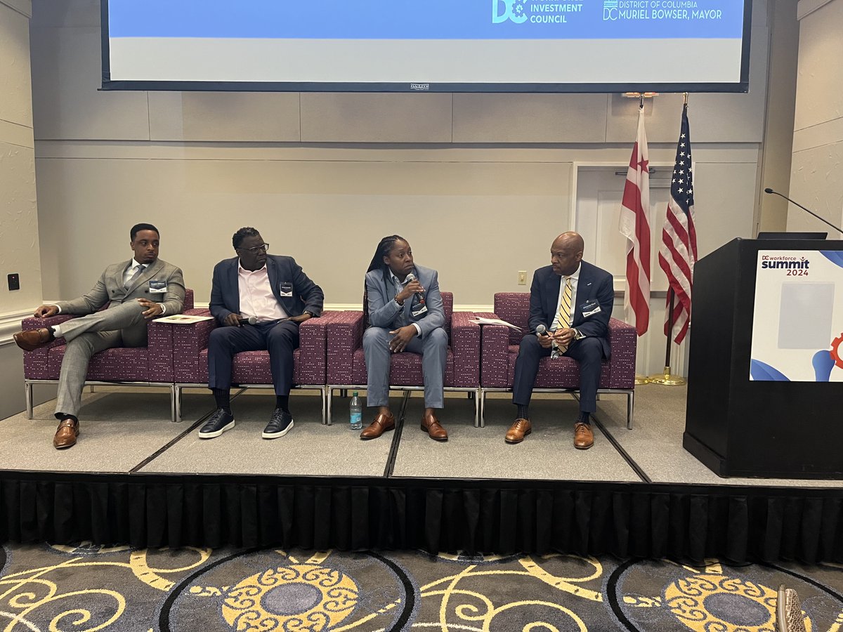 The 2nd Annual DC Workforce Summit is still ongoing! Our High-Demand Industry panelists have been very informative. 

If you missed registration this year, make sure to follow the WIC and stay tuned for next year's summit.

#dcworkforce #dcgovernment