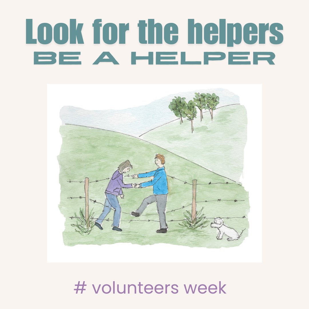 For Volunteers Week, I've posted a new 'illustrated musing.' Please have a 2-minute read. illustrated-musings.rafikiart.com/p/look-for-the…