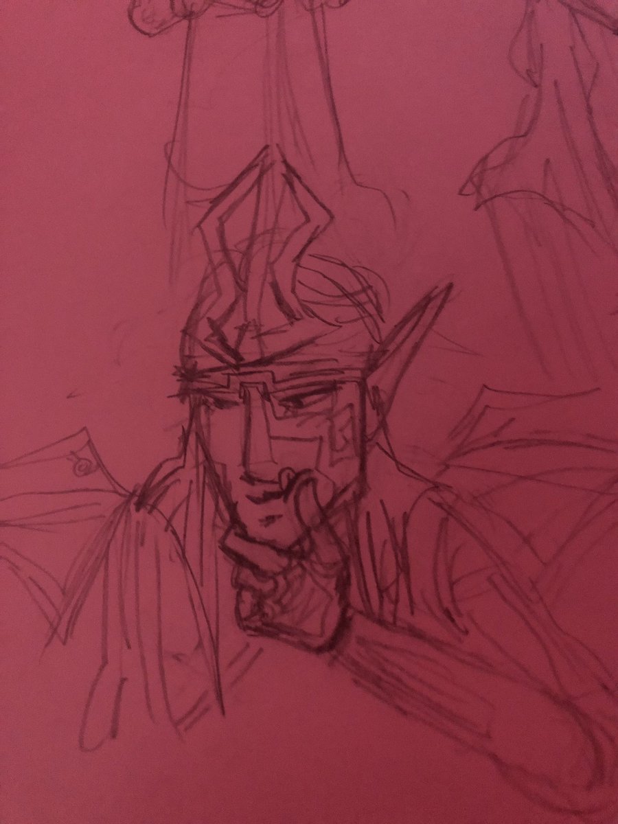 fart123476's tweet photo. bonus cause he’s the only thing i draw these days https://t.co/e9c2UUDJhL