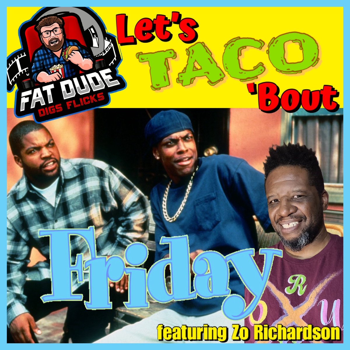 I join <a href="/FatDudeFlicks/">🌮🌮Fat Dude Digs Flicks 🌮🌮</a> to talk about Friday on Friday . . . Brilliant!