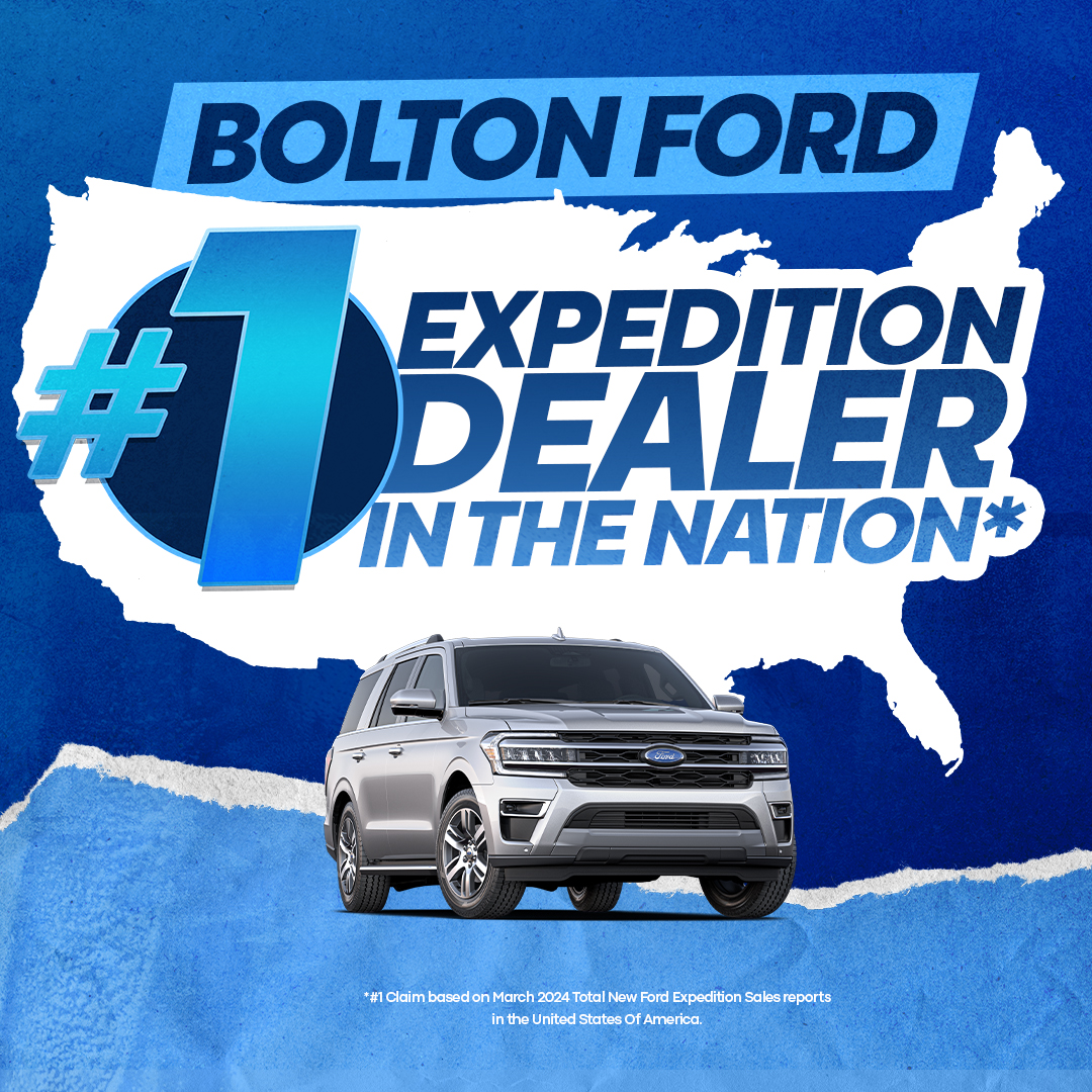 bolton_ford's tweet photo. Bolton Ford is the No. 1 Ford Expedition dealer in the NATION! 🚙🥇 Shop our great selection of new Ford Expeditions online at https://t.co/NPKoS9AVcn or by visiting our Lake Charles dealership at 1500 East College Street, Lake Charles, LA 70607! #BoltonFord #DriveBolton https://t.co/jBdRWTRrHT