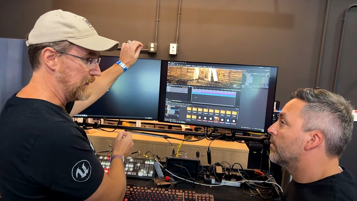 UnrealEngine's tweet photo. You can use Unreal Engine and its ecosystem of products for performance capture-based Virtual Production shoots. Get your ideal vision for your project by pulling together all the resources you might need 🛠️

Check out the full course, here!: https://t.co/qrPHLx6cWg https://t.co/L1GtQThsJL