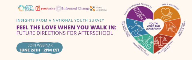 MPLSYCB's tweet image. How do young people view afterschool? This webinar highlights the release of they Powered By Youth Voice survey which has insight from over 1,000 youth. Learn more &amp;amp; register here — us02web.zoom.us/webinar/regist…

@Youthprise | #YouthVoice | #Afterschool