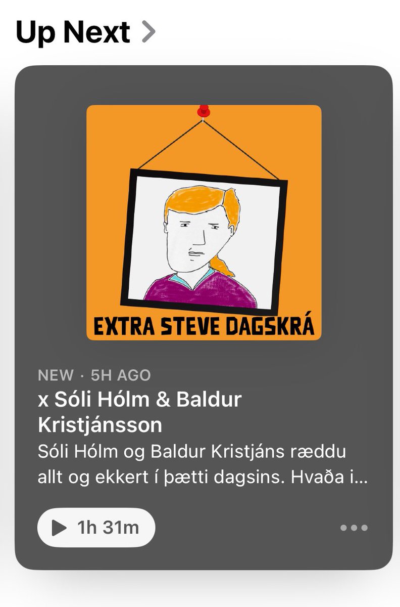 Held ég hafi aldrei verið eins spenntur fyrir að ýta á “Play”