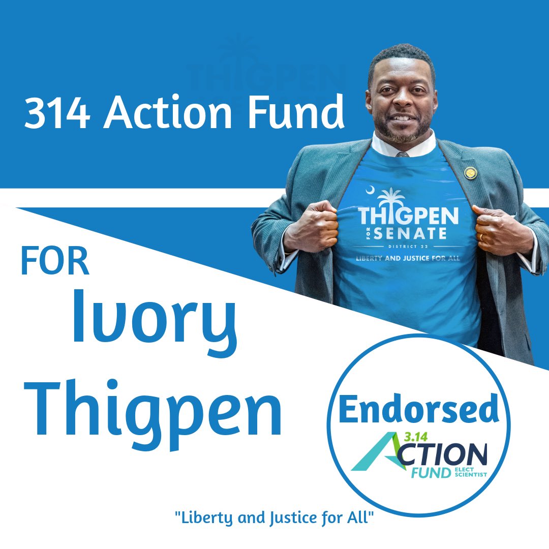 Dr. Ivory Torrey Thigpen (@ivorythigpen) on Twitter photo Grateful for the support of 314 Action Fund! Honored to be endorsed by an organization dedicated to advancing science in public service! <a href="/314action/">314 Action</a> Grateful for the support of 314 Action Fund! Honored to be endorsed by an organization dedicated to advancing science in public service! <a href="/314action/">314 Action</a>