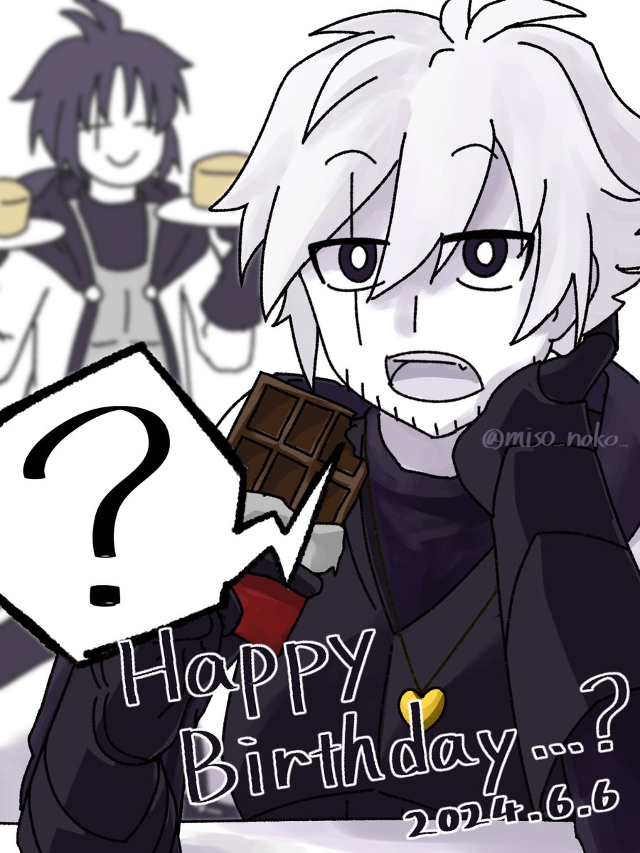 ハッピーバースデー！！(2日遅れ)
 #6月6日はxcharaの誕生日
 #Xtale
 #xchara