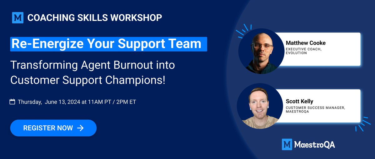 Are your customer support agents struggling with burnout? Our workshop is designed to equip you with actionable insights to foster a healthier work environment and drive exceptional results. Save your seat. Register now. tinyurl.com/agentburnoutwo…