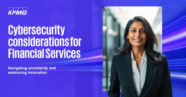 dlabos's tweet photo. KPMG highlights key cybersecurity considerations for financial services leaders and provides a detailed roadmap of priorities that will help navigate today’s challenges successfully. And as the rapid pace of change accelerates, there is no time to lose. https://t.co/DIF3sI3kKh https://t.co/CDH7RVcffl