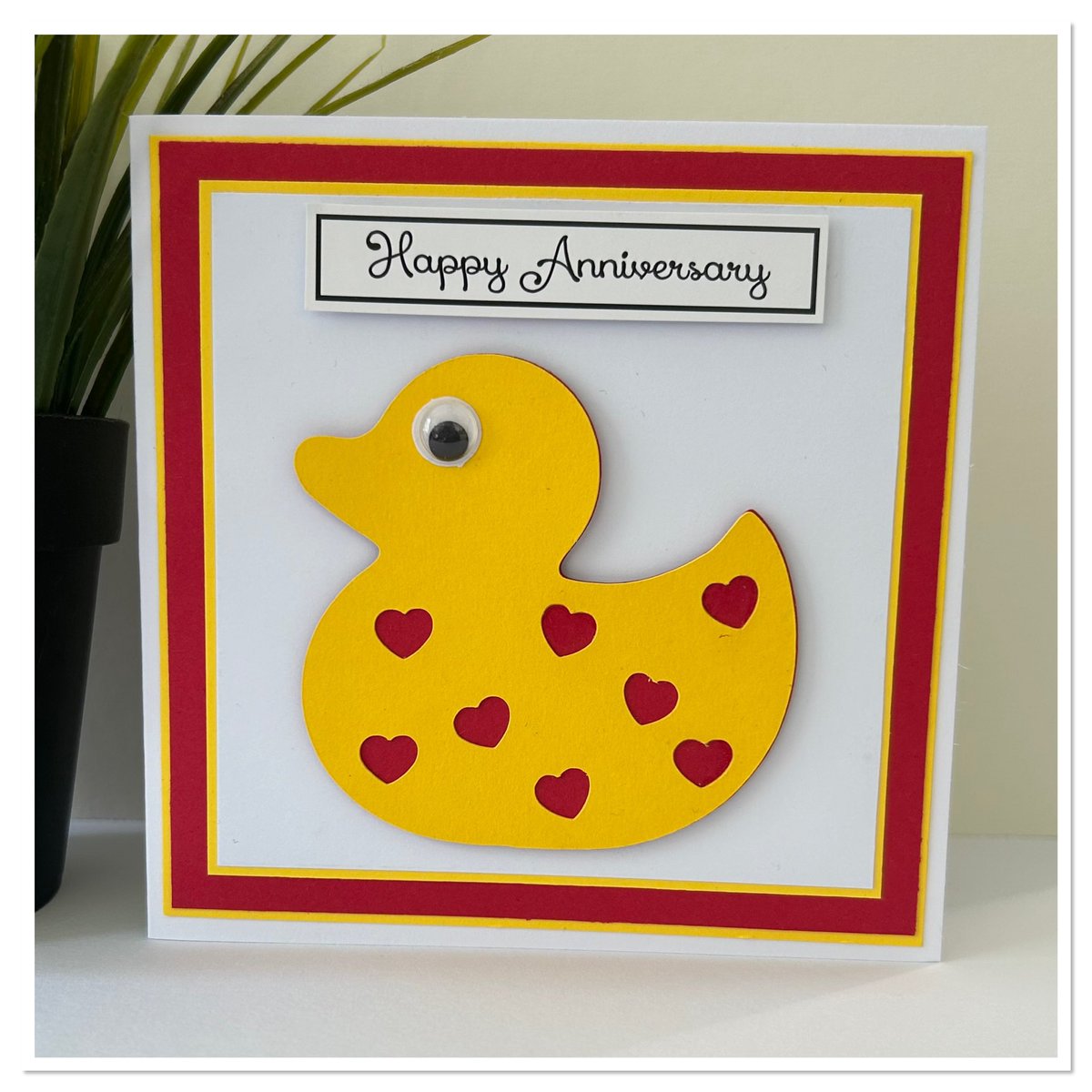Littlestarcraf1's tweet photo. New Design! Just added this super cute anniversary card. 

Cards for every occasion. All of my cards are handmade, check out my Etsy Shop at  https://t.co/G8qGbHkNj3 https://t.co/9GdkvQTHFE