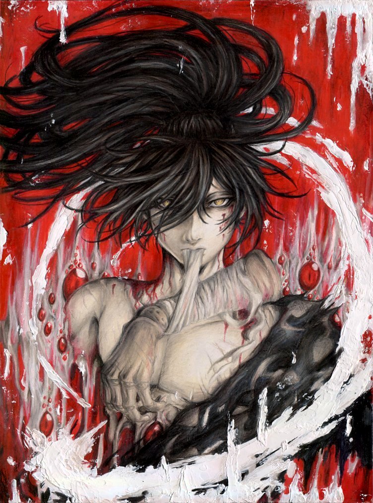 CLolth's tweet photo. #traditionalart #dororo #hyakkimaru https://t.co/NxNcXpBZGm
