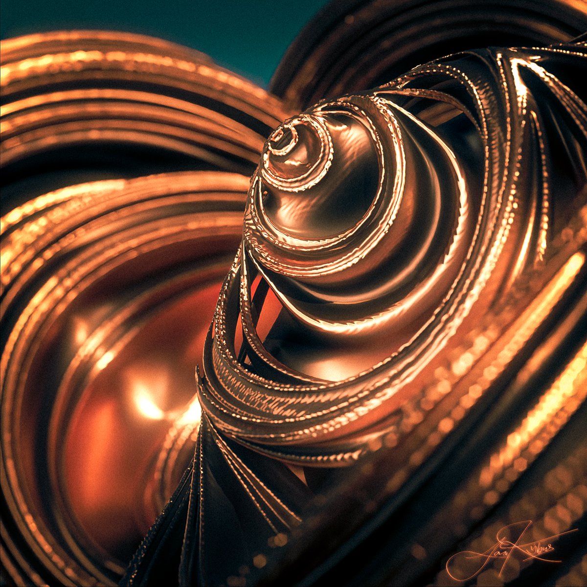 JKybus's tweet photo. Spectral Dimensions

Třídimenzionální průřez čtyřdimenzionálním fraktálem založeným na Mandelbrotově množině vytvořený pomocí Geometry nodes v blenderu.

#blender #blenderrender #blender3d #b3d #cyclesrender #geometry #geometrynodes #abstract #artwork https://t.co/okBCwLP53c