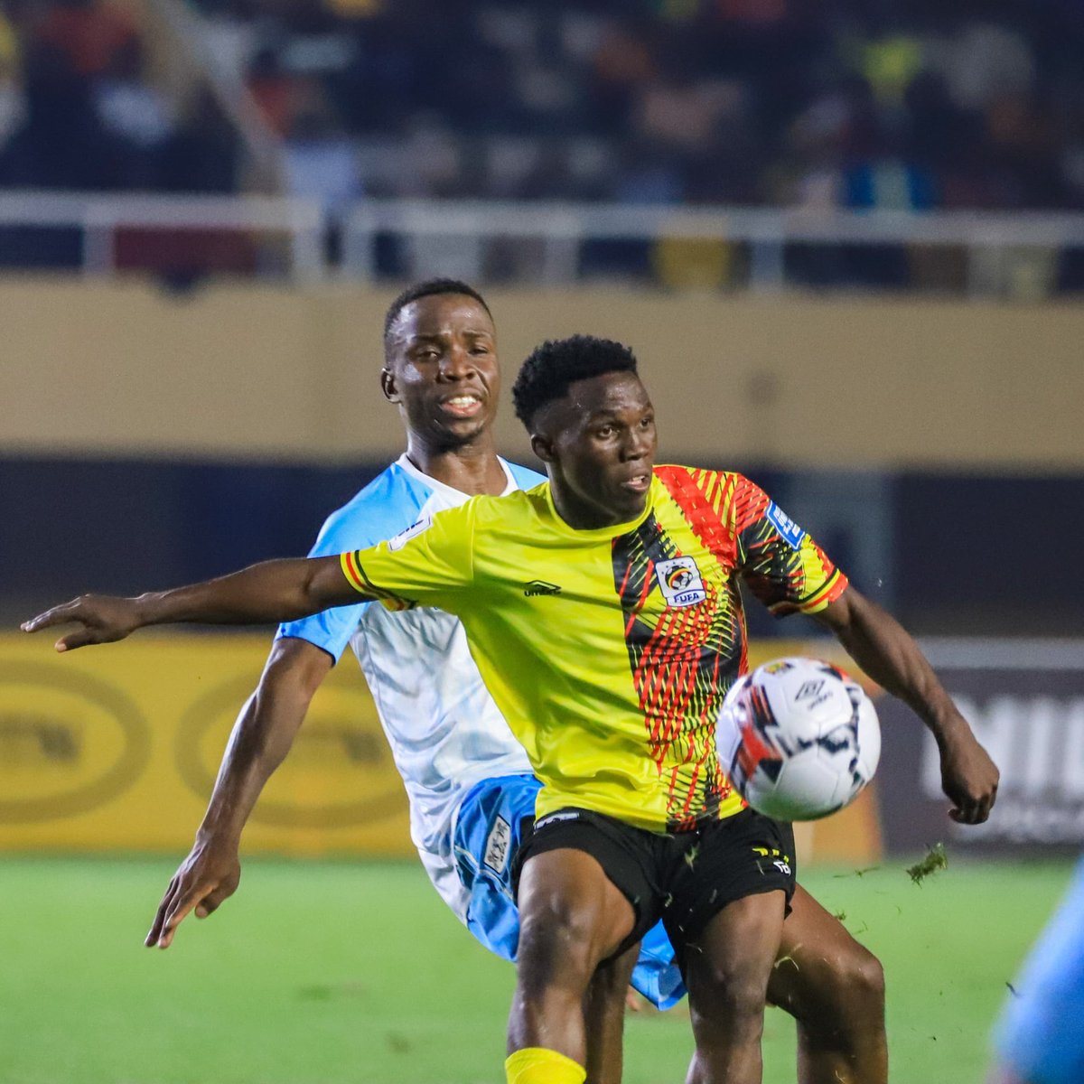 Report_256's tweet photo. Update: @UgandaCranes 1-0 Botswana
A goal by second-half substitute Shaban Muhammad is enough to defeat visitors Botswana at the Mandela National Stadium in the FIFA World Cup Qualifier.
#Report256Updates
๐ท Courtsey https://t.co/5dQE9ozdLK