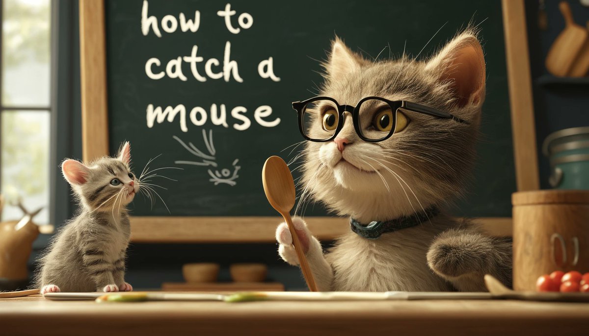 Kitten school ... 🤪 

opensea.io/MojoYates via <a href="/opensea/">OpenSea</a> 

#MakeArtNotWar #openseaartists #nft #nftart #nftcommunity #nftcollectors #nftartist #nftcollectors #nftdrop #nftcollectibles #digitalart #opensea #art #OpenseaNFTs #AIArtwork #Cyberpunk2077