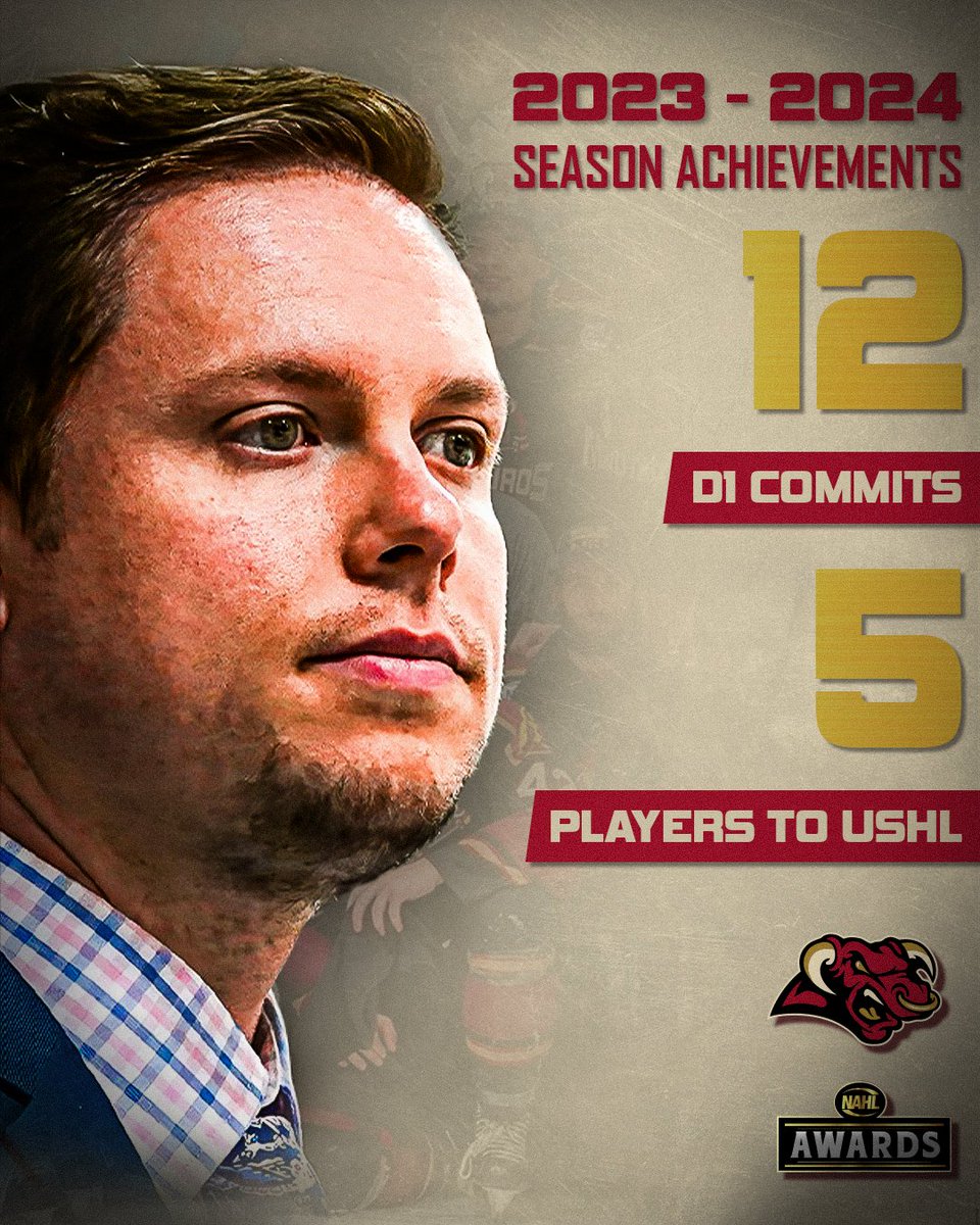 Congratulations to Cody Campbell for his nomination as a finalist for the NAHL General Manager of the Year! A well deserved nomination for the success on and off the ice this past season! 💪🏽#ChargeAhead