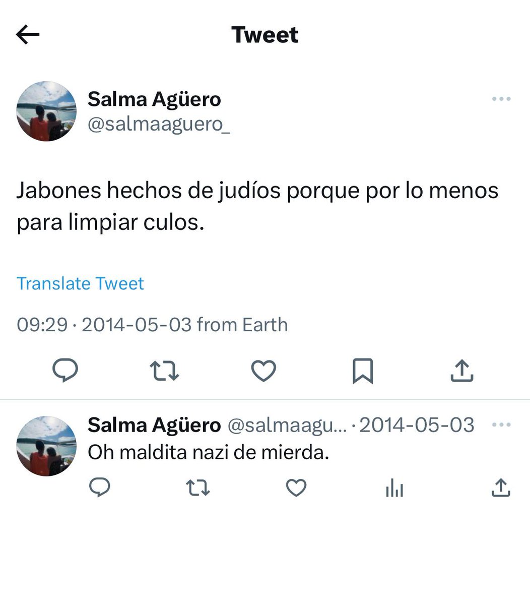 briancaceresv's tweet photo. Nos salió re nazi la Salma Aguero, flamante ministra de la juventud https://t.co/PQqDAxOWMZ