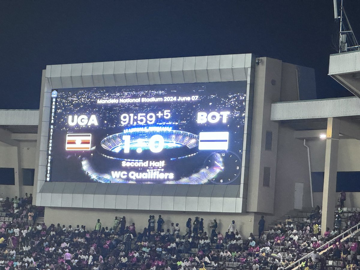 bhannington's tweet photo. Goal ebadde #Masava... #ShabanMuhamad does it for #Uganda!
#Uganda Beats #Botswana π§πΌ
@FIFAWorldCup https://t.co/JCNpCXtJb3