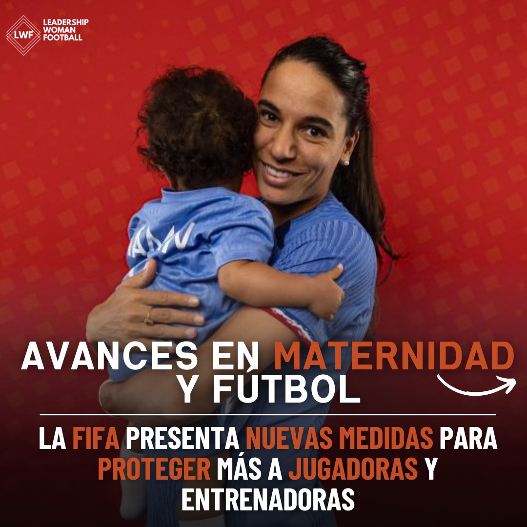 LWFplatform's tweet image. ✨⚽ AVANCES EN MATERNIDAD Y FÚTBOL🌟👶

¡Gran noticia! La FIFA ha lanzado nuevas medidas para proteger y apoyar más a nuestras jugadoras y entrenadoras. 👏🏽#WomenRights #womeninfootball