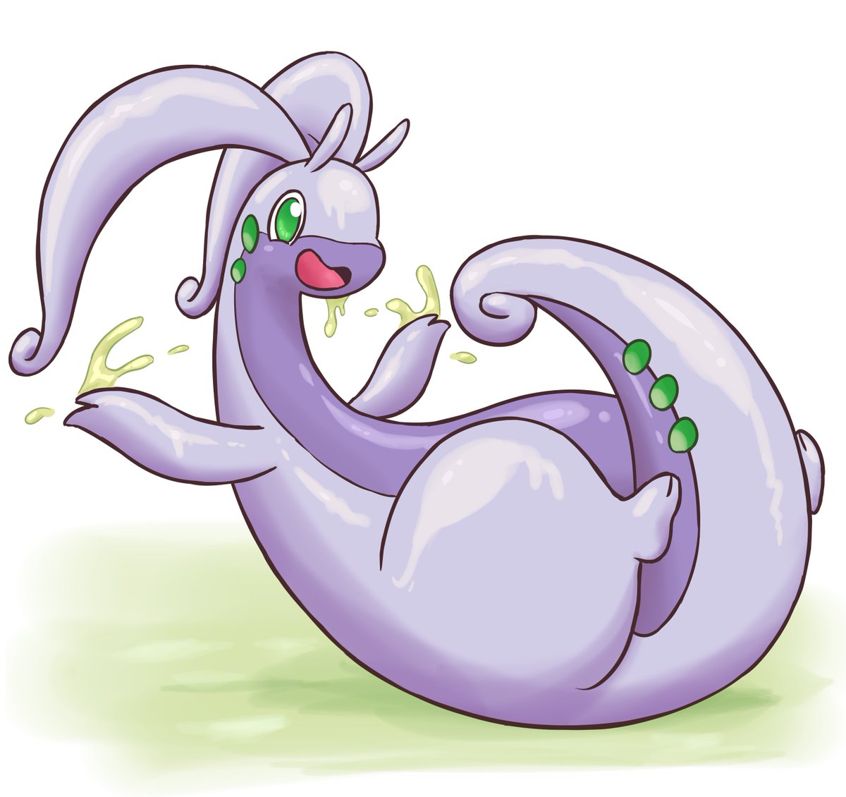 「#Goodra was apparently trending, so here」|BearyBoo (comms full)のイラスト