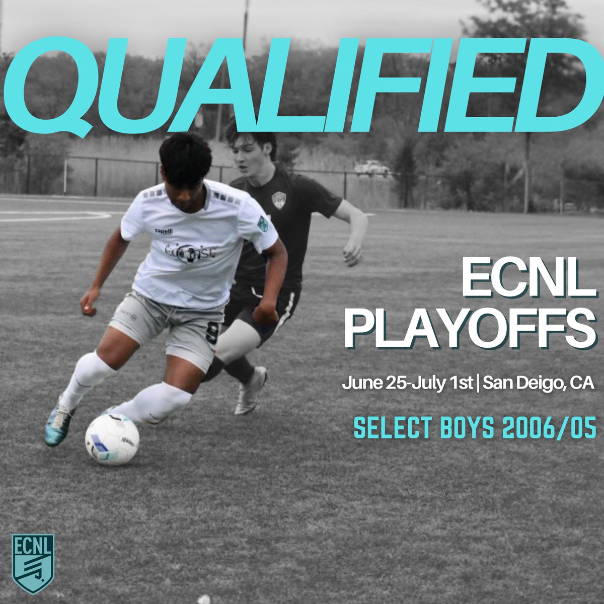 EclipseSelectSC's tweet photo. San Diego 🔜 

Our 2006/05, 2007, 2008 &amp; 2010 Select Boys have earned their spot at ECNL Playoffs 🙌🏼⚽️ 

#TheEclipseNation #ecnlboys #ecnlplayoffs https://t.co/AeIqD7o4Sg
