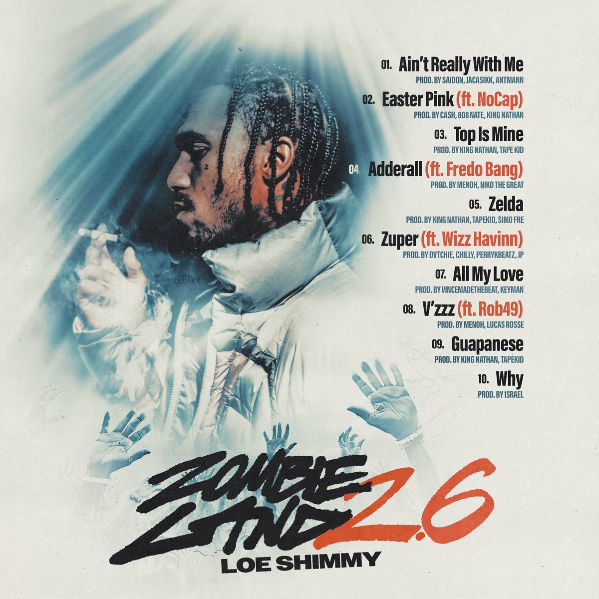 Zombieland 2.6 OUT NOW 💤
Produced #1 “Ain’t Really With Me” w @itsantmann and Jacasikk 💎