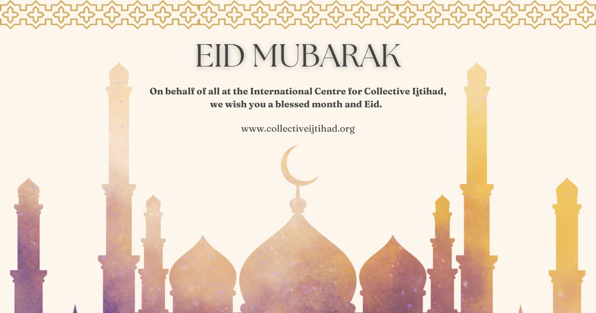 icci_online's tweet photo. In accordance with #ICCI's guidance on ‘Determining the New #Month,’ the 1st of Dhul Hijjah is Friday 7th June 2024. Therefore, #Eid al-Adha is expected to be on Sunday 16th June 2024.

On behalf of all at ICCI, we wish you a blessed month and Eid in advance. https://t.co/qL5uYYghFh