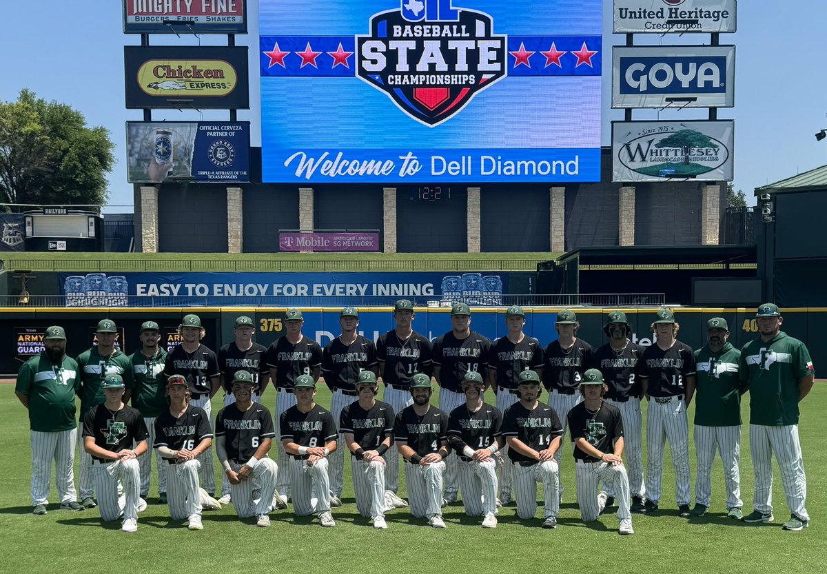 Congratulations to the Coaching Staff &amp; Team from Franklin to the #2024state tournament <a href="/uiltexas/">Texas UIL</a> @thsbca <a href="/FranklinLionBSB/">Franklin Lion Baseball</a>
