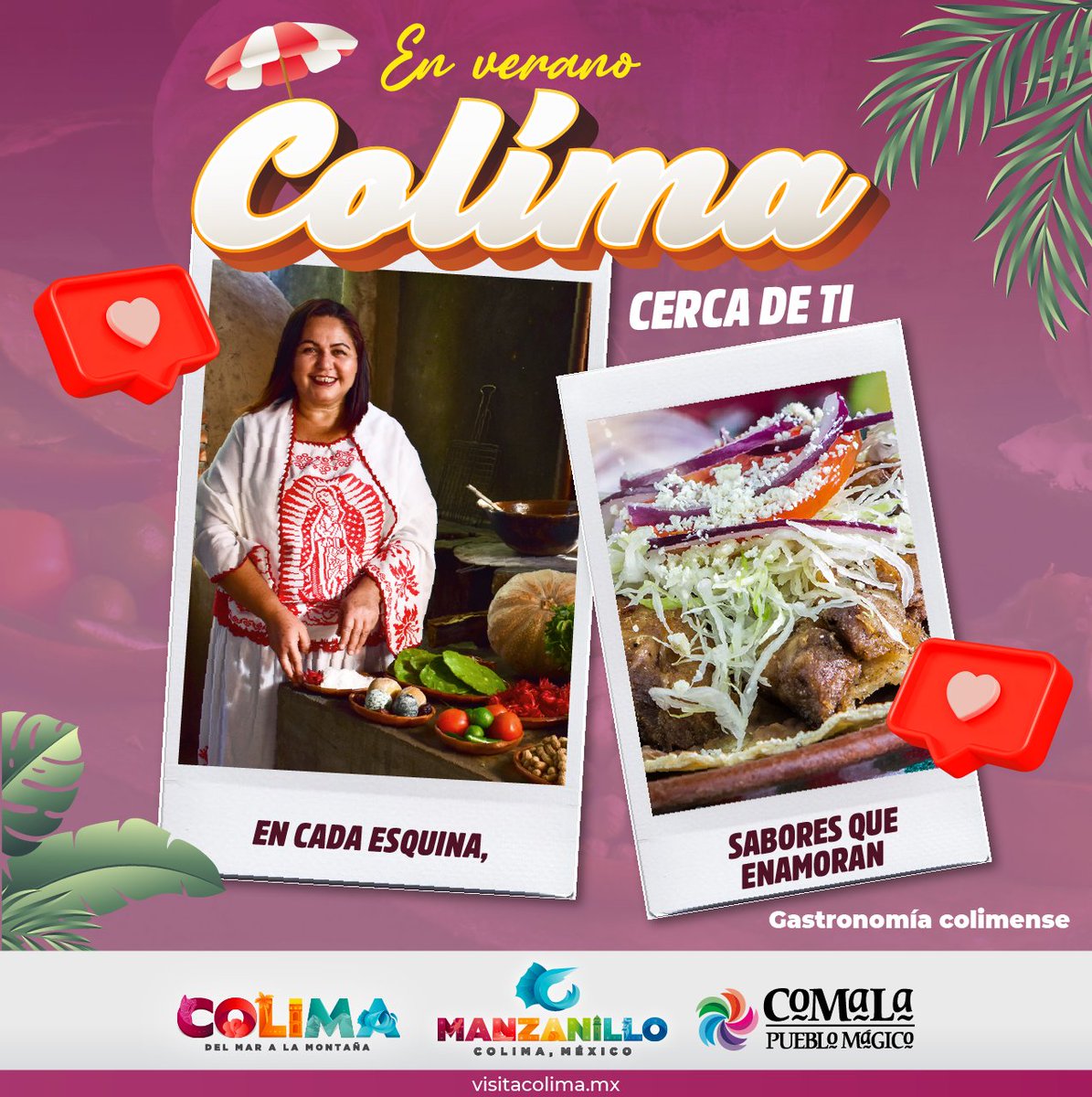 ¡Este verano no te pierdas la experiencia de disfrutar nuestra gastronomia! 🤭
Te llevará a un viaje culinario #DelMarAlaMontaña
