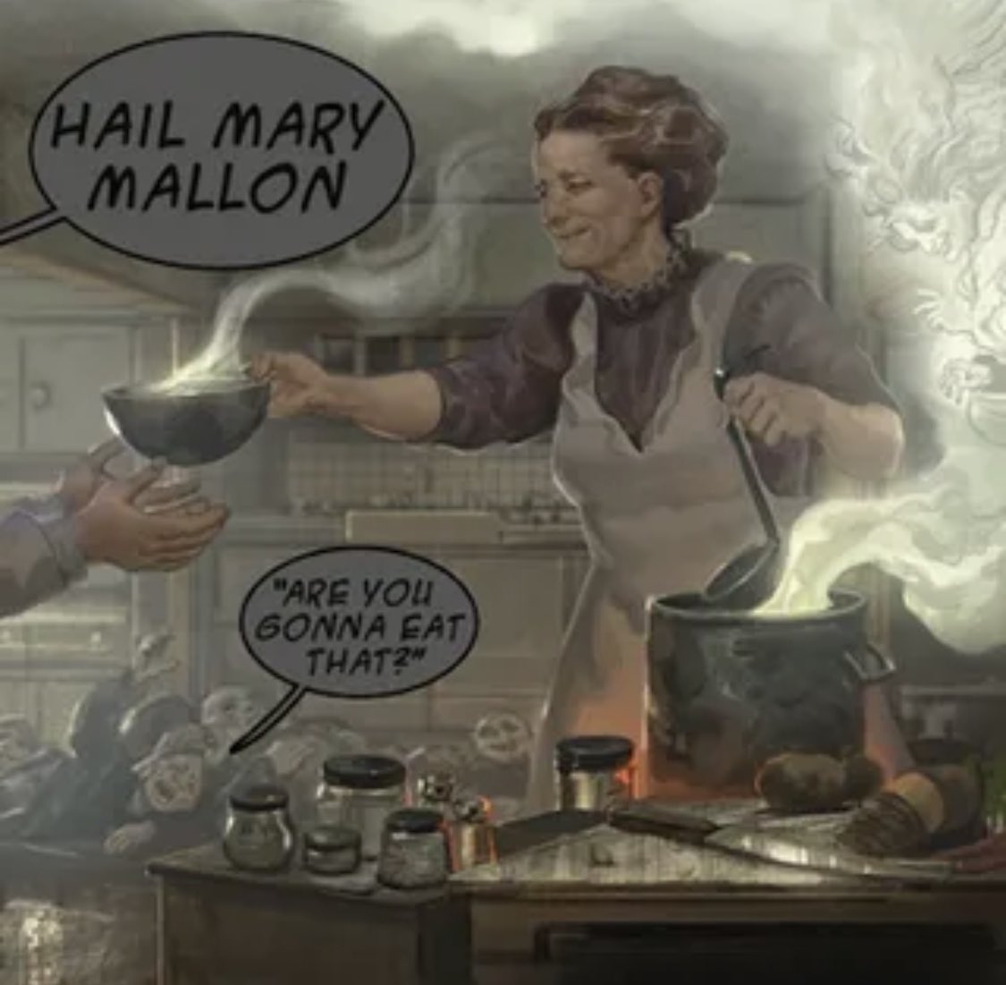 GrownUpRap's tweet photo. Rap History: Hail Mary Mallon (@AesopRockWins, @Rob_Sonic &amp; DJ Big Wiz) - ‘Are You Gonna Eat That?’, released June 7, 2011. https://t.co/HiiFc9Qv1E