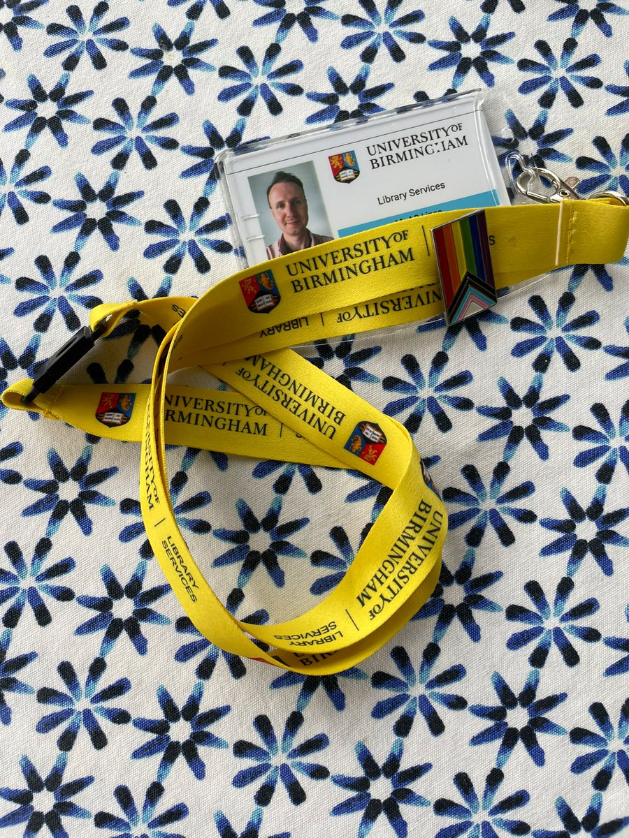 Week One ☑️ <a href="/UoBLibServices/">UoB Library Services</a> 

Couldn’t have asked for a warmer reception from the team ☺️