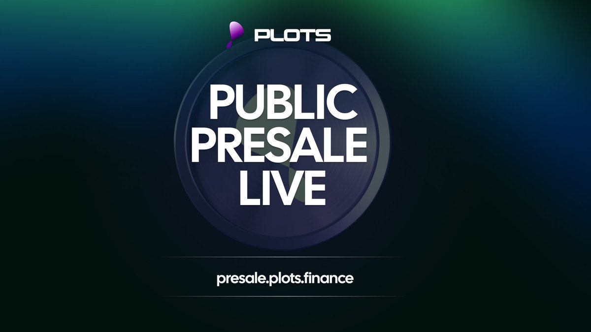 🟢 The public round of our presale is now live!  

✅ You may now connect any wallet, even if you did not pre-register, and purchase at a $25M valuation.  

🔸If you participated in the airdrop and have a points allocation, but did not register: you purchase tokens at a $25M