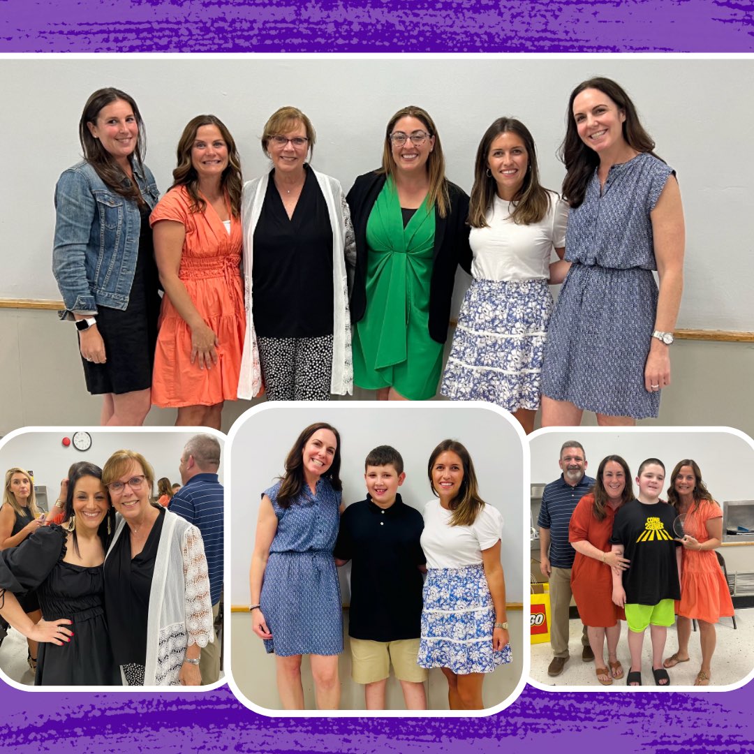 Ms. Chamberlain, Mrs. Fields, Ms. Harris, Mrs. Nicolosi, Ms. Piciullo and Mrs. Vetter were honored with The Friend of @WantaghSepta Award. These incredible WMS staff members were nominated for going above and beyond to support and champion their students. #WarriorsCare #WMSCares