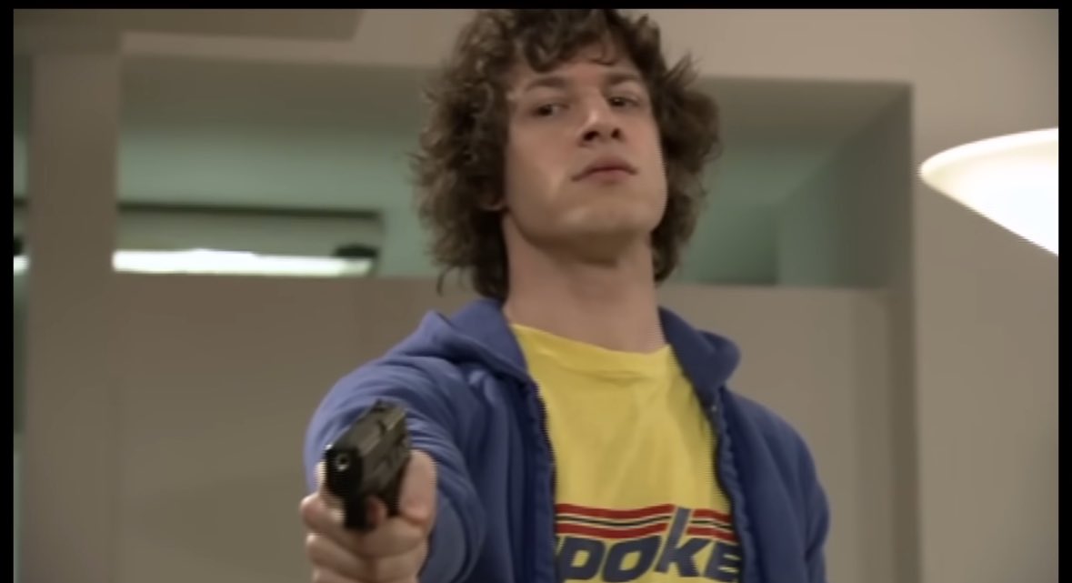 It’s giving Andy Samberg in Dear Sister from #snl