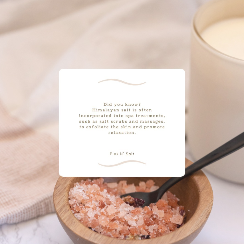 pinknsalt's tweet image. Indulge in pure relaxation with Himalayan salt spa treatments. 🌿🧖‍♀️✨ #SpaSerenity