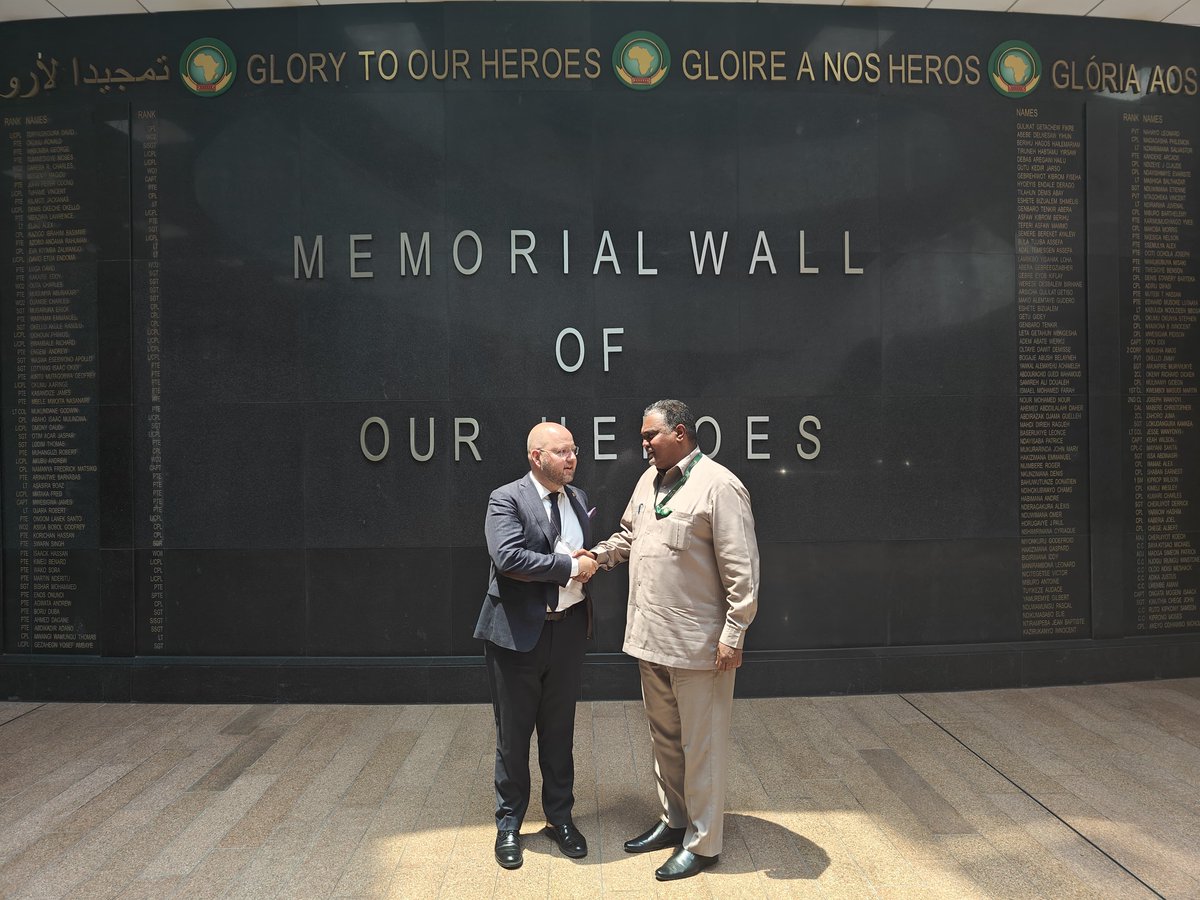 RWI_Nairobi (@rwi_nairobi) on Twitter photo Great discussions today! <a href="/RWallenbergInst/">Raoul Wallenberg Institute</a> Executive Director Peter Lundberg <a href="/Plundber/">Peter Lundberg</a> met with <a href="/AmbSalahHammad/">Amb. Salah Hammad</a> <a href="/AUC_PAPS/">African Union Political Affairs Peace and Security</a> to strengthen RWI-AUC cooperation. They explored past, present, and future collaborations. Exciting times ahead! #HumanRights #AUC #RWI_Africa Great discussions today! <a href="/RWallenbergInst/">Raoul Wallenberg Institute</a> Executive Director Peter Lundberg <a href="/Plundber/">Peter Lundberg</a> met with <a href="/AmbSalahHammad/">Amb. Salah Hammad</a> <a href="/AUC_PAPS/">African Union Political Affairs Peace and Security</a> to strengthen RWI-AUC cooperation. They explored past, present, and future collaborations. Exciting times ahead! #HumanRights #AUC #RWI_Africa