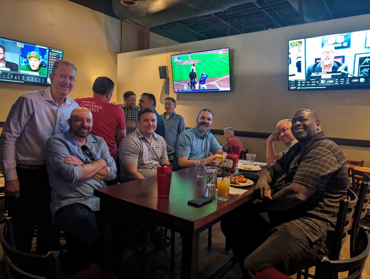 Alfredo Abate (@heyalfredodba) on Twitter photo Great turnout last night at our COUG / MOUG / ODTUG networking meetup last night.
Big thanks to @ODTUG and @Version1 for sponsoring the event!
We'll see you in Nashville at #Kscope24 !
kscope24.odtug.com
<a href="/cougorg/">Chicago Oracle Users</a> #MOUG #Oracle Great turnout last night at our COUG / MOUG / ODTUG networking meetup last night.
Big thanks to @ODTUG and @Version1 for sponsoring the event!
We'll see you in Nashville at #Kscope24 !
kscope24.odtug.com
<a href="/cougorg/">Chicago Oracle Users</a> #MOUG #Oracle