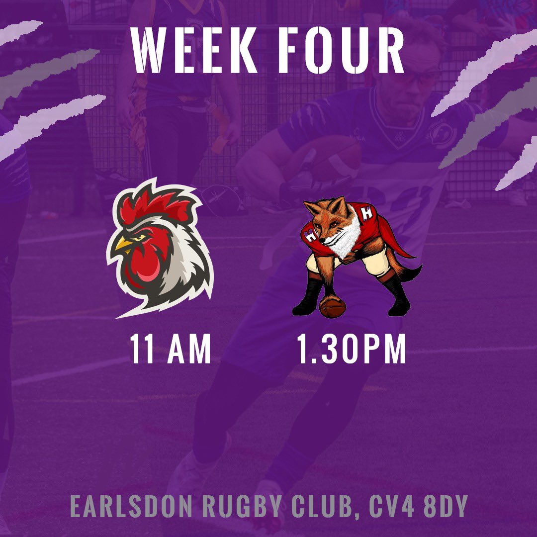 The HoneyBadgers are off to Coventry as we hit the middle gameday of the season. Games against <a href="/RoostersFlag/">South Yorkshire Roosters Flag Football</a> and <a href="/TheHuntsmenFlag/">The Leicester Huntsmen</a> await #dontcare #bafa