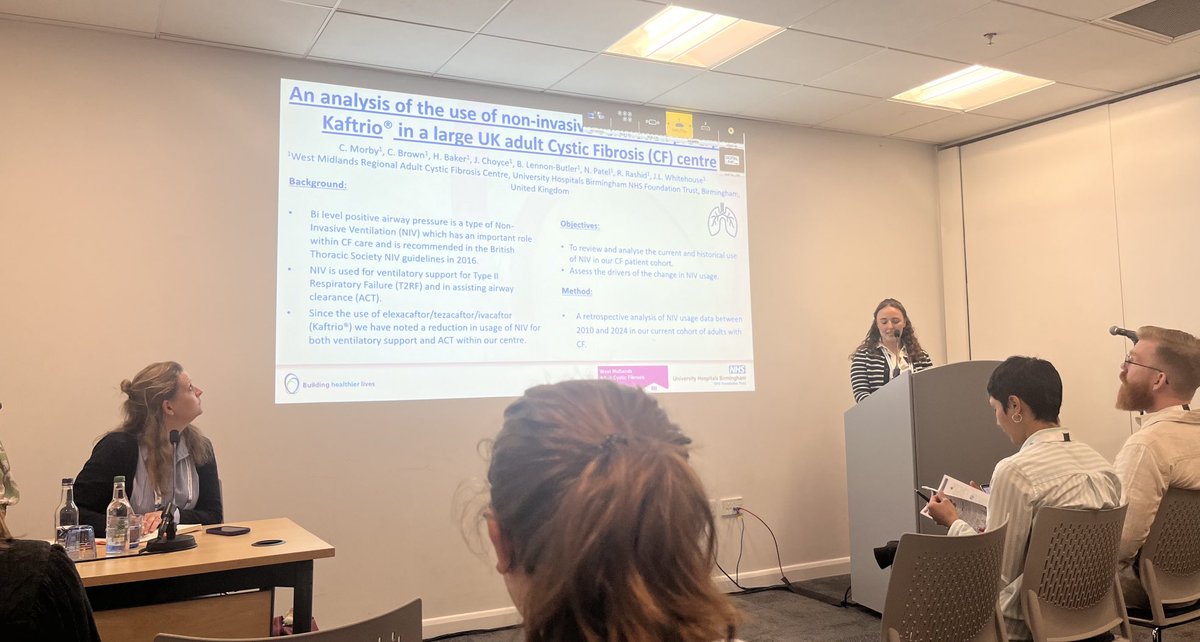 Ali Gates (@aligates8) on Twitter photo Great to learn from <a href="/CF_physios/">UHB CF Physios</a> experience of NIV post ETI from Charlotte Morby today <a href="/ECFSConference/">European Cystic Fibrosis Society</a> #ECFC2024 Great to learn from <a href="/CF_physios/">UHB CF Physios</a> experience of NIV post ETI from Charlotte Morby today <a href="/ECFSConference/">European Cystic Fibrosis Society</a> #ECFC2024