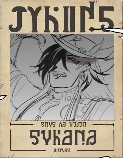 lockeshikay's tweet photo. #HoYoLAB #FullCastWantedPoster bbgirl is wanteddd (couldn't decide which one so take both of my lil doodles heh) #boothill https://t.co/kDZasu4ORY