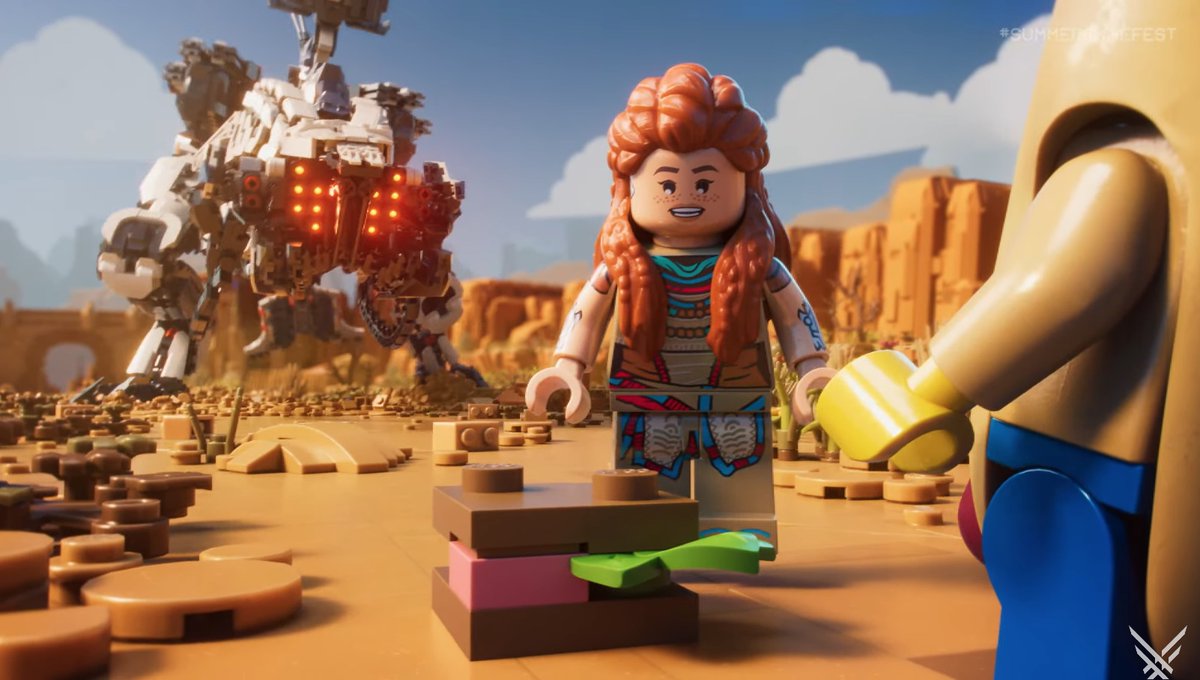 SlimeGamer44's tweet photo. "Lego Horizon Adventures" Es anunciado para PS5, Switch y Steam.
#SummerGameFest #horizonzero https://t.co/qZJomDrNqF