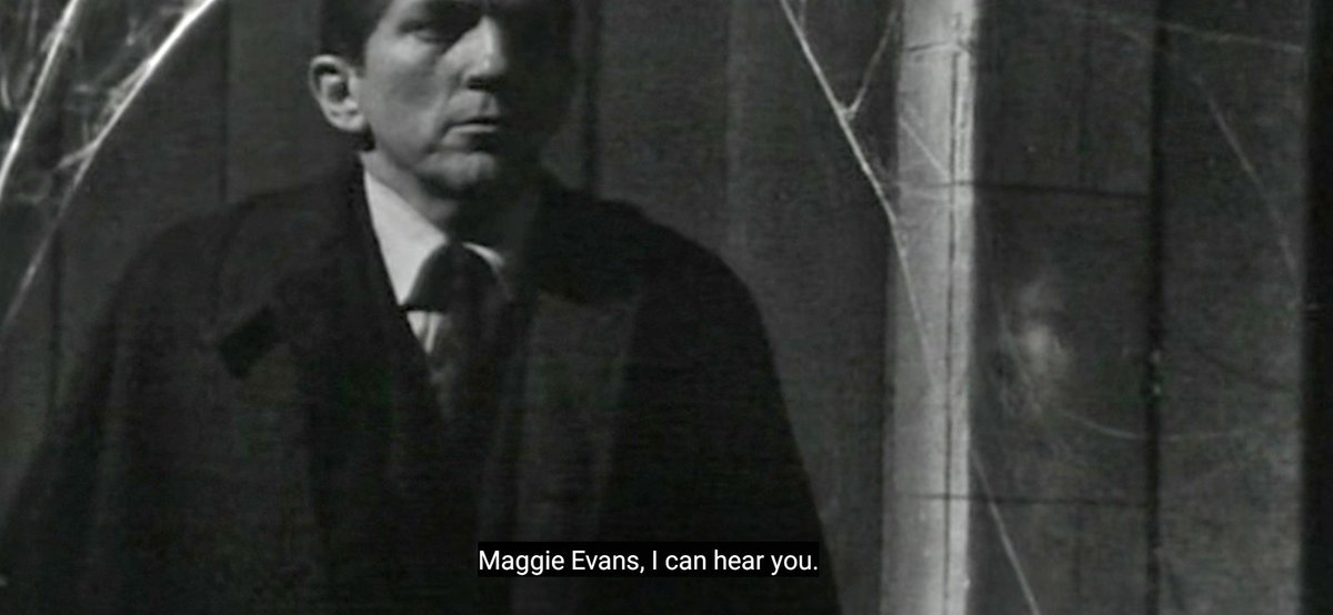 Maggie escapes from the room and is making her way through the passage, but she doesn't close the wall behind her, and Barnabas is moving her way.
BARNABAS: I can hear you. You're very close. You won't escape. You can never escape. E260
#DarkShadows