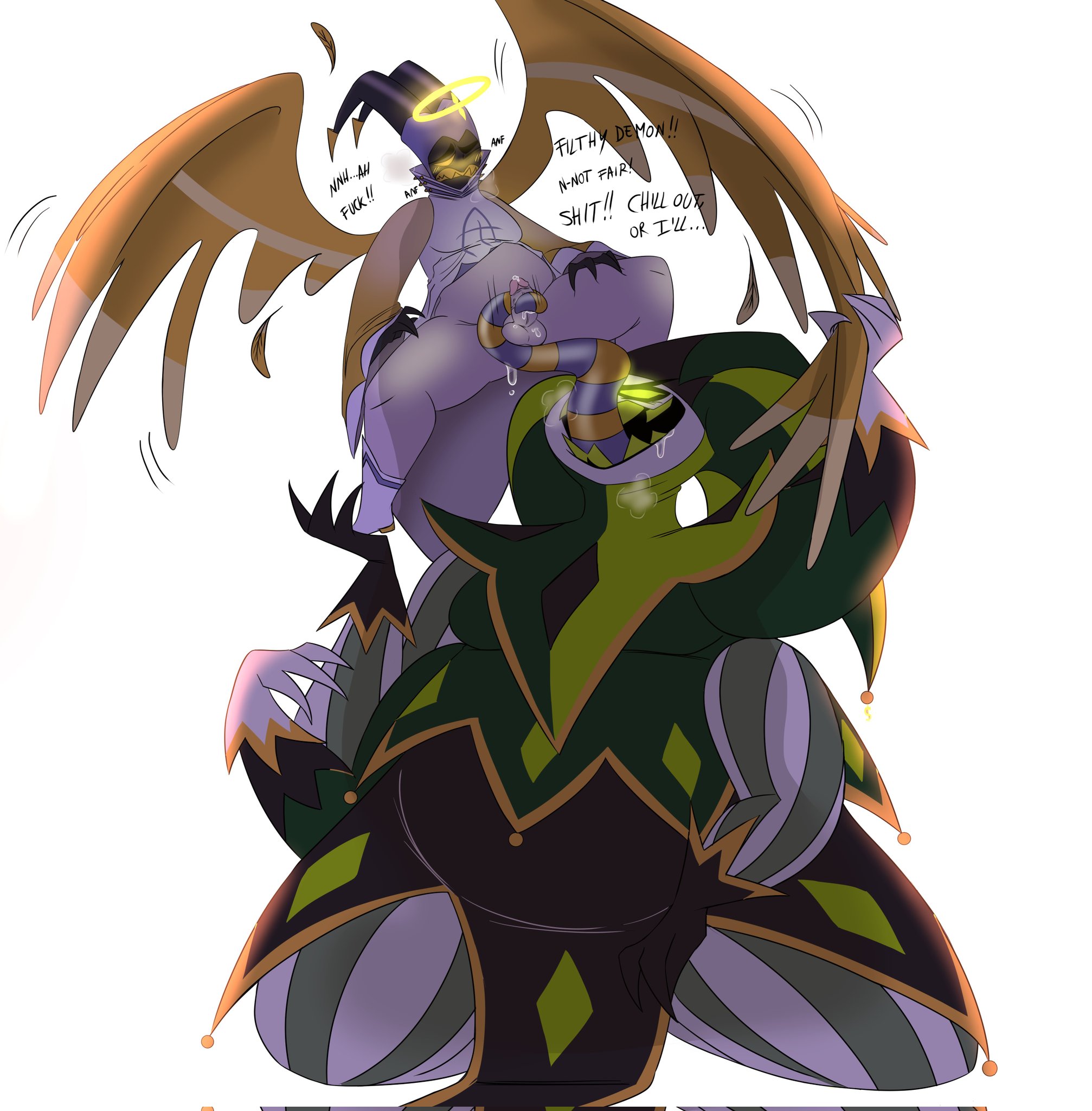 ✨Harley897 ✨💚 Mammon simp 💚 Commissions closed on X: Pt 2 of this  confrontation between Adam and Mammon 💚 Next goal for pt3 is 700 likes and  200 repost! Is going to