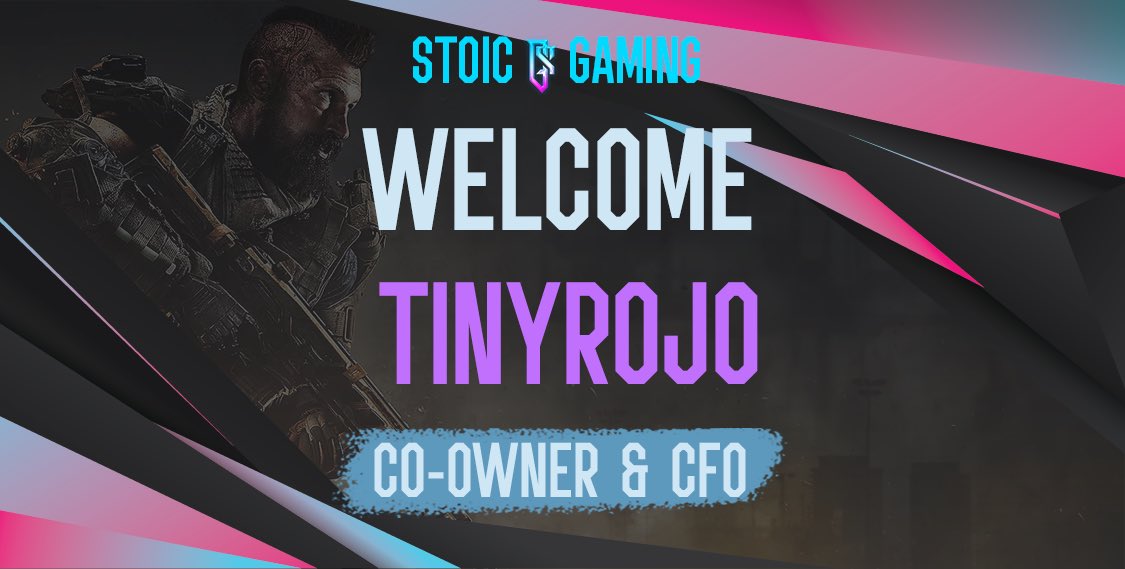 StoiC_Gaming_'s tweet photo. Welcome the best in the business Tinyrojo as co-owner and CFO! Catch him on twitch streaming COD, Halo and Greyzone Warfare! https://t.co/RBt4qGgIxw https://t.co/jfaGPns2gc